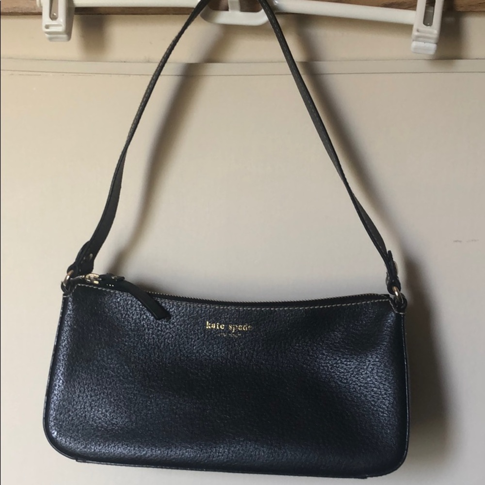 Kate Spade black leather purse